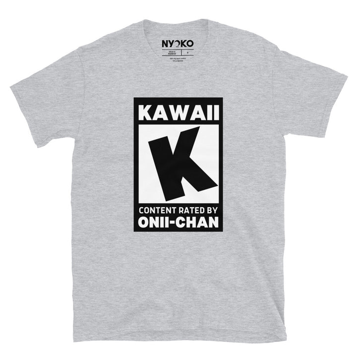 Kawaii Rated Short-Sleeve Unisex T-Shirt